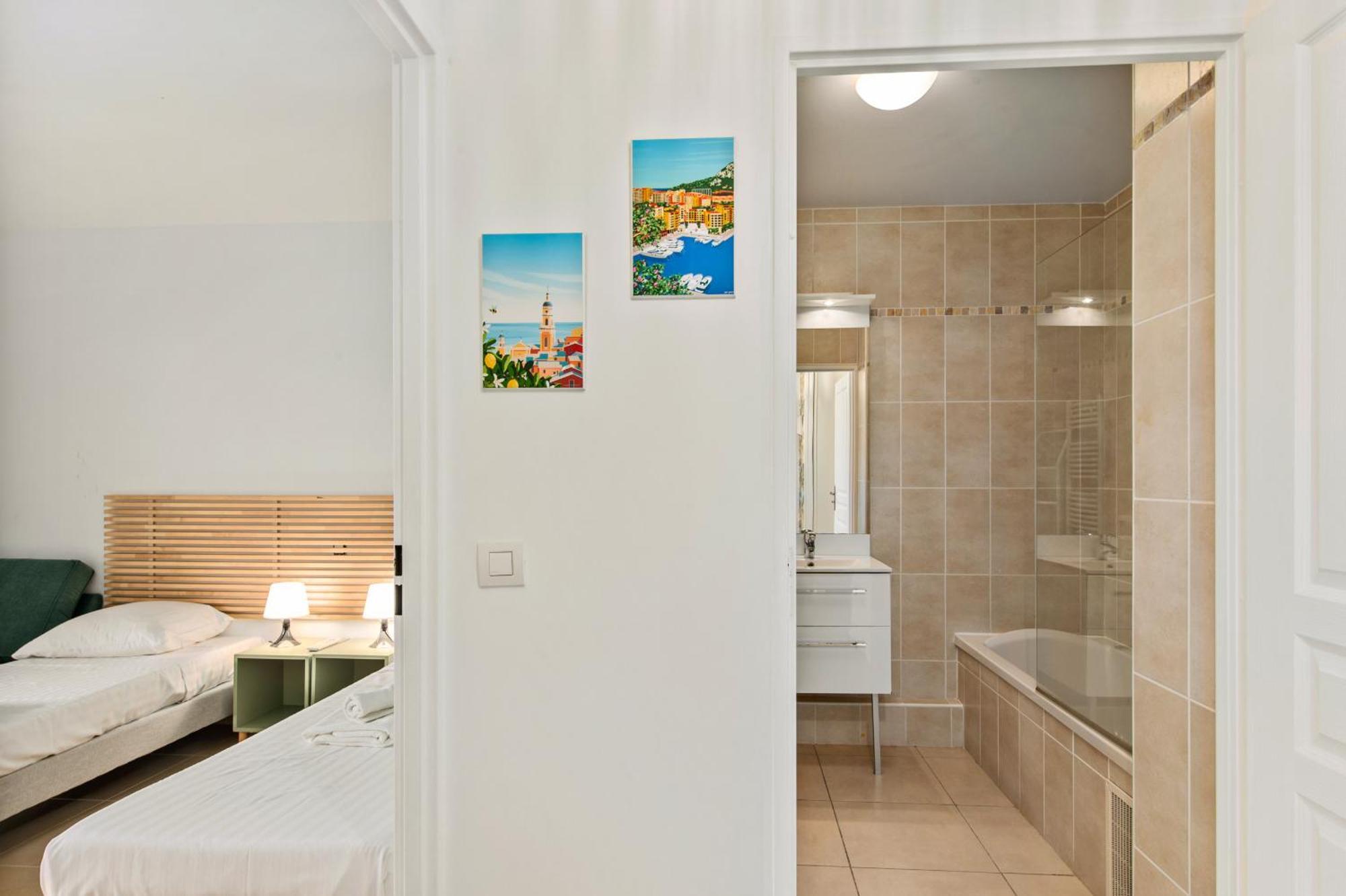 "L'Idyllique" Parking, Piscine, Plage, Calme Assure, Gare Roquebrune-Cap-Martin Dış mekan fotoğraf